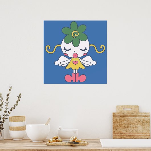 Happy Berry uit Gokinjo Monogatari Poster (Keuken)