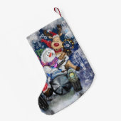 Happy Best Friends Funny Christmas Stocking Kleine Kerstsok (Achterkant (Hangend))