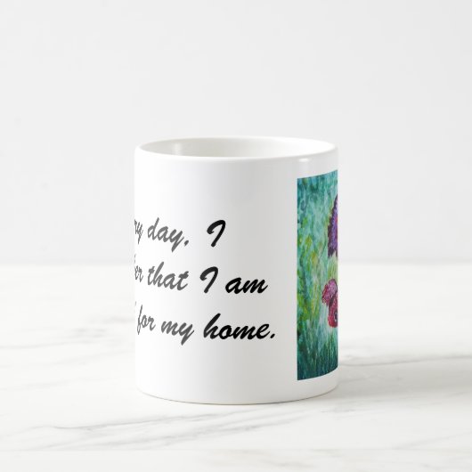 Happy betta fish enjoying his home koffiemok (Center)