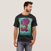 Happy betta fish enjoying his home t-shirt (Voorkant volledig)