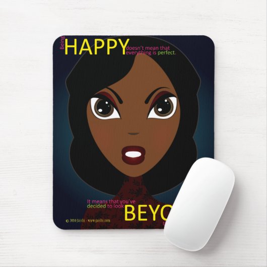 Happy Beyond Mousepad Muismat (Met muis)