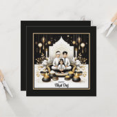 Happy Bhai Duj Kaart (Voorkant / Achterkant in situ)