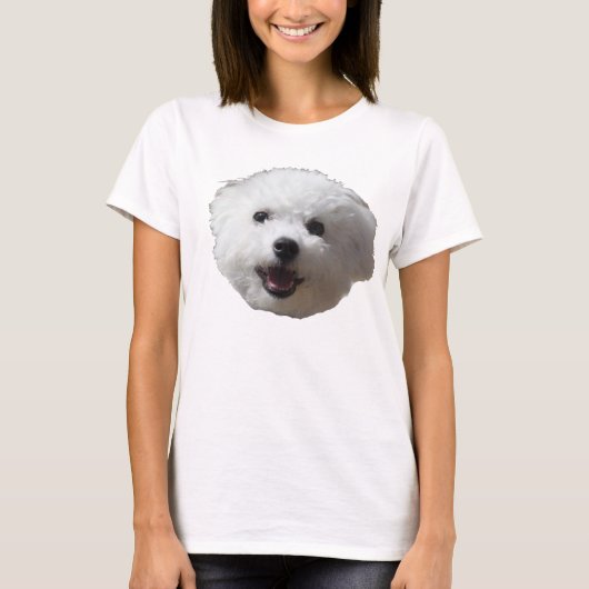 Happy Bichon Long T-shirt (Voorkant)