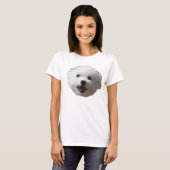 Happy Bichon Long T-shirt (Voorkant volledig)