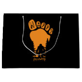 Happy Big Foot Halloween Groot Cadeauzakje (Voorkant)