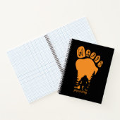 Happy Big Foot Halloween Notitieboek (Binnen)