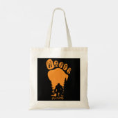 Happy Big Foot Halloween Tote Bag (Achterkant)