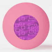 Happy Big Modern Orange Pumpkin  Pingpongbal (Achterkant)