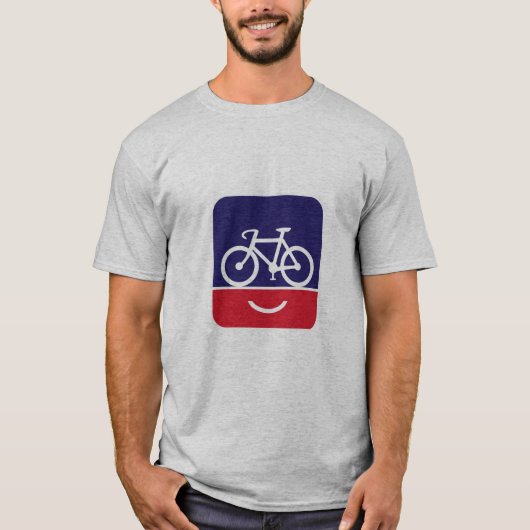 Happy Bike T-shirt (Voorkant)