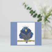 Happy Bird Briefkaart (Staand voorkant)