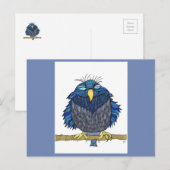 Happy Bird Briefkaart (Voorkant / Achterkant)