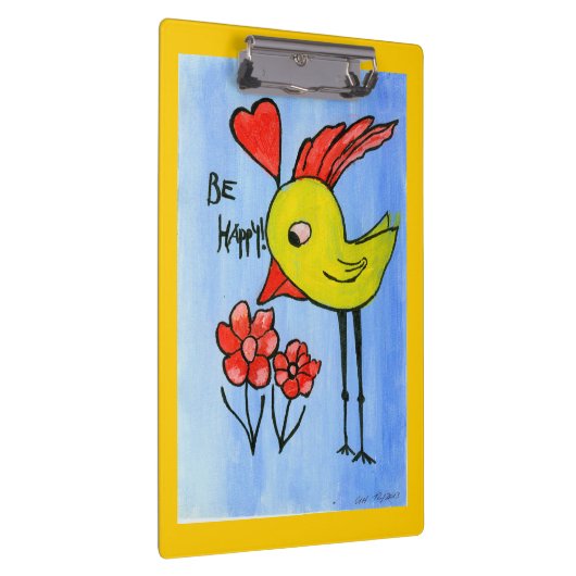 Happy Bird Clipboard Klembord (Rechts)