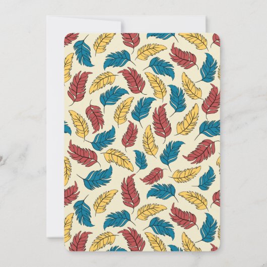 Happy Bird Day Cartoon Birds thema Verjaardag Kaart (Achterkant)