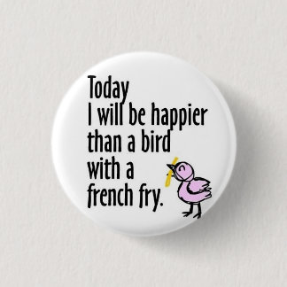 Happy Bird Ronde Button 3,2 Cm