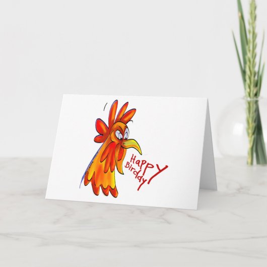 HaPpY BiRdAy Kaart (Voorkant)