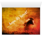 Happy Birdday Hope's Tweet Birthday Chickadees (Binenzijde Horizontaal (Onderkant))