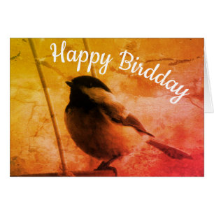 Happy Birdday Hope's Tweet Birthday Chickadees