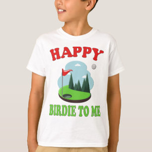 Happy Birdie voor mij - Funny Golf tegen Golfer Bi T-shirt
