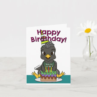 Happy Birdthday Greeting Card Kaart