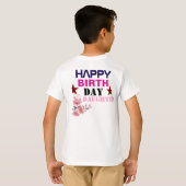Happy Birth Day Boy T-shirt (Achterkant volledig)