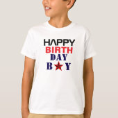 Happy Birth Day Boy T-shirt (Voorkant)