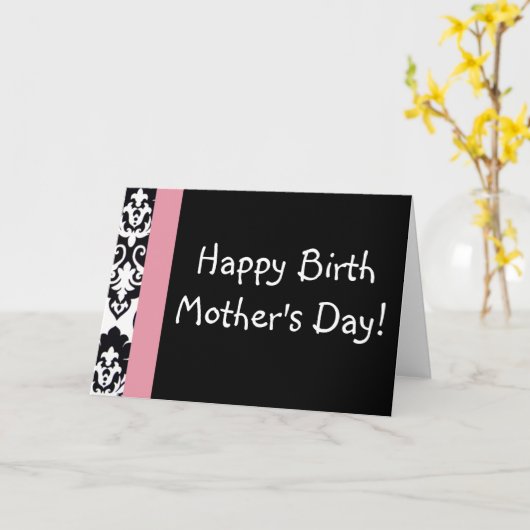 Happy Birth Mam's Day Kaart (Gele Bloem)