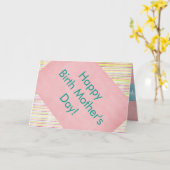 Happy Birth Moederdag Kaart met liefde (Gele Bloem)