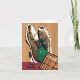 Happy Birthay retro Kaart