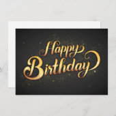 Happy Birthday (Voorkant / Achterkant)