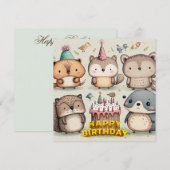 Happy Birthday (Voorkant / Achterkant)