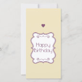 Happy Birthday (Voorkant)