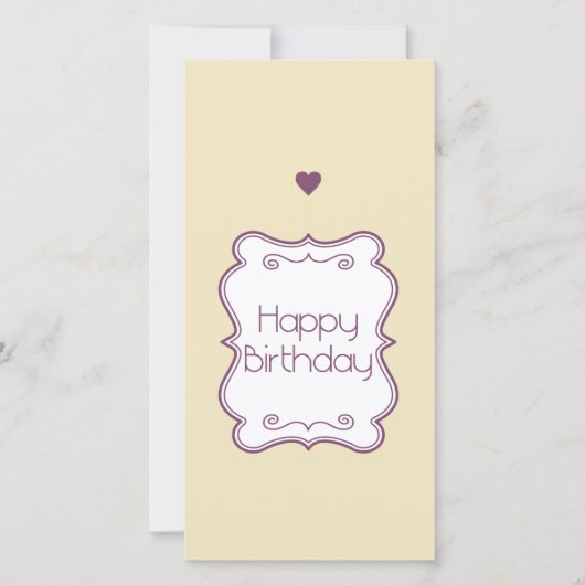 Happy Birthday (Voorkant)