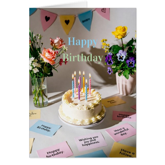 Happy Birthday (Voorkant)