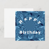 Happy Birthday (Voorkant / Achterkant)