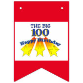 Happy Birthday 100 Vlaggetjes (Eerste vlag)