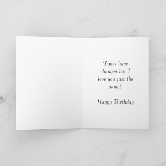 Happy Birthday 1950 Year of birth news 50's Kaart (Binnen)