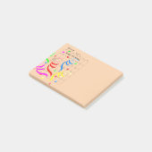 Happy Birthday 2022 January Post-it Notes (Schuin)