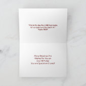 Happy Birthday 21 Christelijke kaart (Binnen)