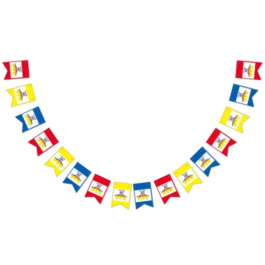 Happy Birthday 40th Birthday Vlaggetjes (Alle)