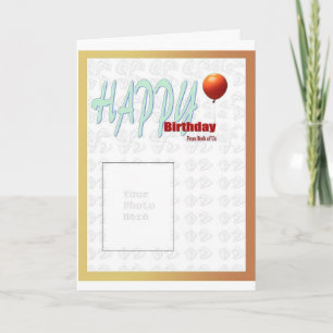 Happy Birthday 4- van ons beiden Kaart