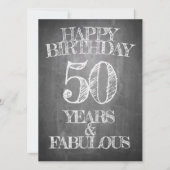 Happy Birthday - 50 jaar en verbluffend (Voorkant)