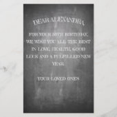 Happy Birthday - 50 jaar en verbluffend (Achterkant)