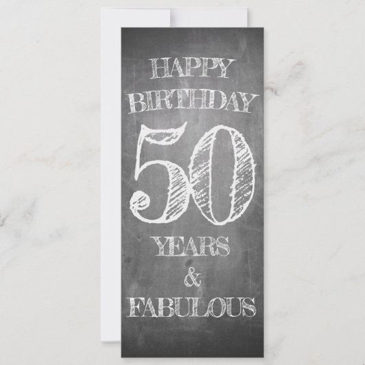 Happy Birthday - 50 jaar en verbluffend (Voorkant)