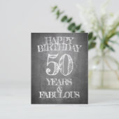 Happy Birthday - 50 jaar en verbluffend (Staand voorkant)