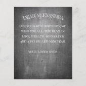 Happy Birthday - 50 jaar en verbluffend (Achterkant)