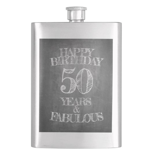 Happy Birthday - 50 jaar en verbluffend Flacon (Voorkant)