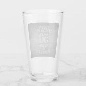 Happy Birthday - 50 jaar en verbluffend Glas (Achterkant)