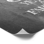 Happy Birthday - 50 jaar en verbluffend Poster (Hoek)