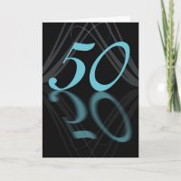 Happy Birthday 50 stijlvol, spiegel 50, 50ste verj