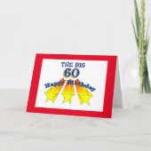 Happy Birthday 60 Christelijke kaart (Voorkant)